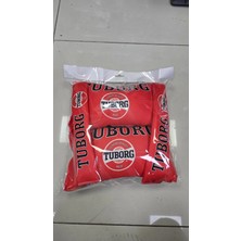 Şimika Tuborg Ikili Yastık ve Kemer Kılıfı Seti