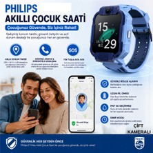 Philips Android - Ios - Harmonyos Uyumlu Işletim Sistemi ile F1 Max Akıllı Çocuk Saati