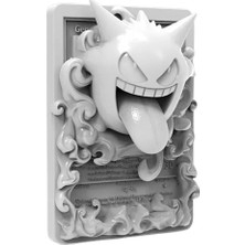 Shaco Design Pokemon Gengar 3D Kabartmalı Kart