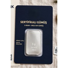 5 Gram Gümüş Sıkke