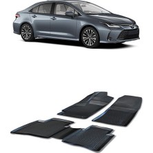 Toyota Corolla 2019-2024 Arası 3D Havuzlu Araca Özel Paspas Takımı