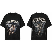 Tomris Dtg Baskı Subtle Cupid Oversize T-Shirt