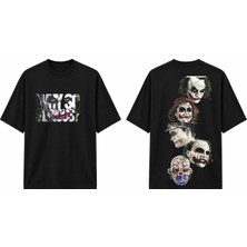 Tomris Dtg Baskı Jookeer Karakter Kolajı Oversize T-Shirt