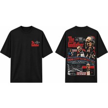 Tomris Dtg Baskı The Godfather Oversize T-Shirt