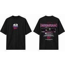 Tomris Dtg Baskı Ken Block Hoonigan Project Oversize T-Shirt