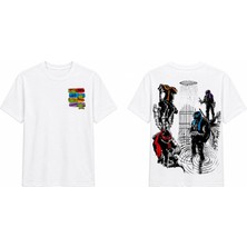 Tomris Dtg Baskı Ninja Kaplumbağalar Oversize T-Shirt