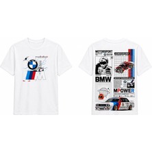 Tomris Dtg Baskı E30 M3 Racing Oversize T-Shirt