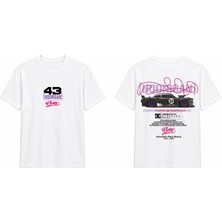 Tomris Dtg Baskı Ken Block Hoonigan Project Oversize T-Shirt