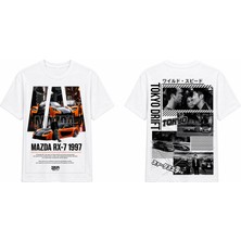 Tomris Dtg Baskı  Rx-7 Oversize T-Shirt