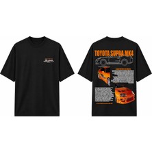 Tomris Dtg Baskı Supra  Jdm Oversize T-Shirt