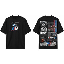 Tomris Dtg Baskı E30 M3 Racing Oversize T-Shirt