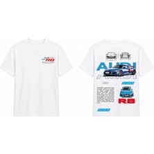 Tomris Dtg Baskı  R8 Quattro Supercar Oversize T-Shirt