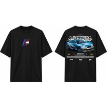 Tomris Dtg Baskı Need For Speed M3 Gtr Oversize T-Shirt