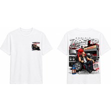Tomris Dtg Baskı Dominic Toretto Fast Furious Oversize T-Shirt