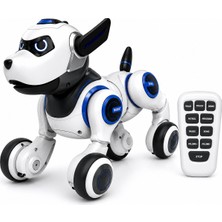 Akıllı Uzaktan Kumandalı Robot Köpek | Işıklı Müzikli Programlanabilir Interaktif Oyuncak 6+ Yaş