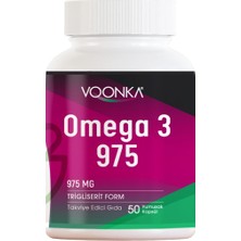 Vonka Voonka Omega 3 (Tekli Paket) 975 mg 50 Yumuşak Kapsül