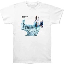 Empressco Beyaz Radiohead Ok Bilgisayar CD Lp Vinil Poster Rainbows Thom Yorke Kid Askılı Kali