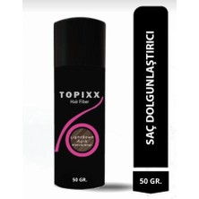 Topixx Hair Fiber Açık Kahve/Light Brown  50 Gr. Saç Tozu Topik ,Saç  Kapatıcı Toz