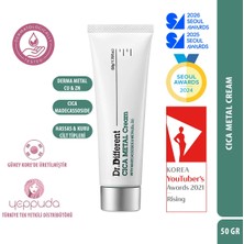 Dr.different Cica Metal Cream - Hassas ve Kuru Ciltler Için Derma Metal ve Cica Içerikli Yoğun Bakım Kremi