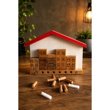 Htd Wood Ev Anahtar Askılığı