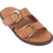 Capone Outfitters Ilyssa Iki Bantlı Tokalı Kadın Terlik