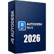 Autodesk Revit 2026 (Windows) - 1 Pc 3 Yıl Serial Kod Full Sürüm
