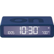 Lexon Flip Klasik Şarj Edilebilir Alarm Saat Lacivert LR157DB9