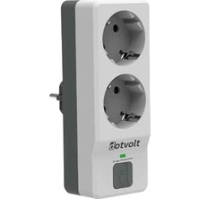 KRK Elektromarket Dotvolt İkili Akım Enerji Koruma Prizi 1050 Joule