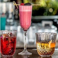 Paşabahçe Diony 440210 Ayaklı Flüt Kadeh - 2 Li Şampanya,meşrubat Kadehi 125 ml