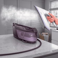 Philips Mor Kazanlı Ütü Tek Kademe Güvenli Ütüleme | 2400 W, 6,5 Bar, 130 G/dk Sürekli Buhar, Kireç ve Damlama Önleme, 1,8 L