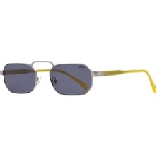 Caretta Crttagünş 8580-C.02 Genç Erkek,kadın,unisex Köşeli Çerçeveli Metal UV400 Güneş Gözlüğü