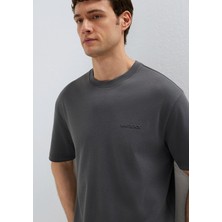 Mavi Mavi Black Antrasit Basic Tişört 0612645-80106