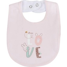 Chicco Kız Bebek Baskılı Mama Önlüğü
