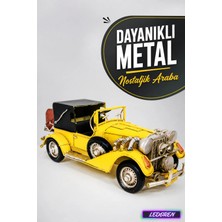 L'edoren Dekoratif Metal Lokomotif Tren Biblo Vintage Nostaljik Ev Ofis Masaüstü Hediyelik C1311