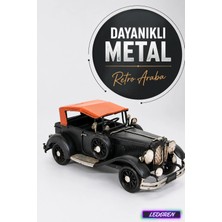 L'edoren Dekoratif Metal Araba Eskitme Hediyelik Klasik Model C0418