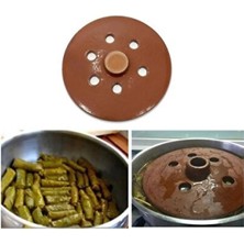 Empressco Küçük Boy 18 cm Sırlı Toprak Dolmalık Sarma Taşı Tencere Içi