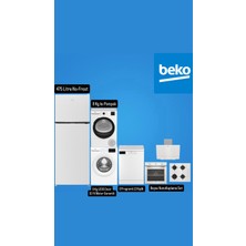 Beko Yeni Evim Çeyiz Paketi | 475 L No-Frost + 9 kg 1200 Devir + 8 kg Kurutma + Beyaz Ankastre Set