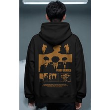 Sevbano Film Fight Club Tyler Durden Sırt Baskılı Unisex Oversize Premium Hoodie