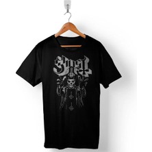  Ghost Bc Papaz Kilise Hayalet Baskılı Tişört Unisex T-Shirt
