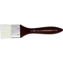 Belirtilmemiş Rich Fırça Bordo Saplı Beyaz Sentetik Zemin 3500 Seri No:1,5 (12 Li Paket)