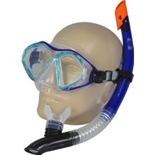 Empressco Renkli Silikon Maske ve Snorkel Seti, Deniz ve Havuz Aktiviteleri Için