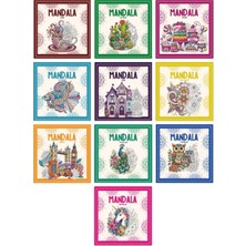Vivago Art Mandala Boyama Seti (10 Kitap Takım)