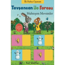 Hep Kitap Tavşancan ile Faresu - Muhteşem Mevsimler Axel Scheffler 6 Sayfa Eğlenceli Kitap