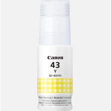  gı-43y yellow sarı şişe mürekkep g540-g640