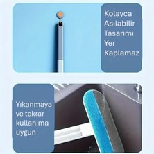 Veyron Pet Veyronpet Uzun Saplı Evcil Hayvan Tüy Toplama Fırçası Çift Taraflı Yıkanabilir Kedi Köpek Tüy Temizleyici