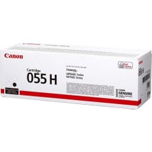  crg-055h bk black siyah yüksek kapasite toner mf745