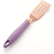 Formzen Paslanmaz Çelik Mini Servis Spatulası  – Kek, Pizza, Brownie, Kurabiye ve Omlet Çevirme Spatulası | Ergonomik Saplı Mutfak Spatulası
