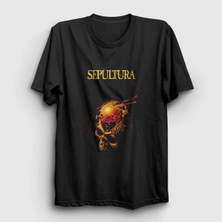  Unisex Siyah Beneath Sepultura T-Shirt 172952TT
