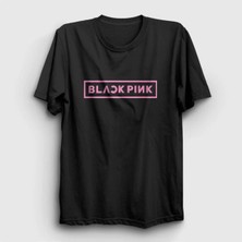  Unisex Siyah Logo Blackpink T-Shirt 19701TT