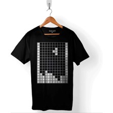  Atari Ateri Tetris Nostaljik Oyun Beyaz Çocuk Tişört